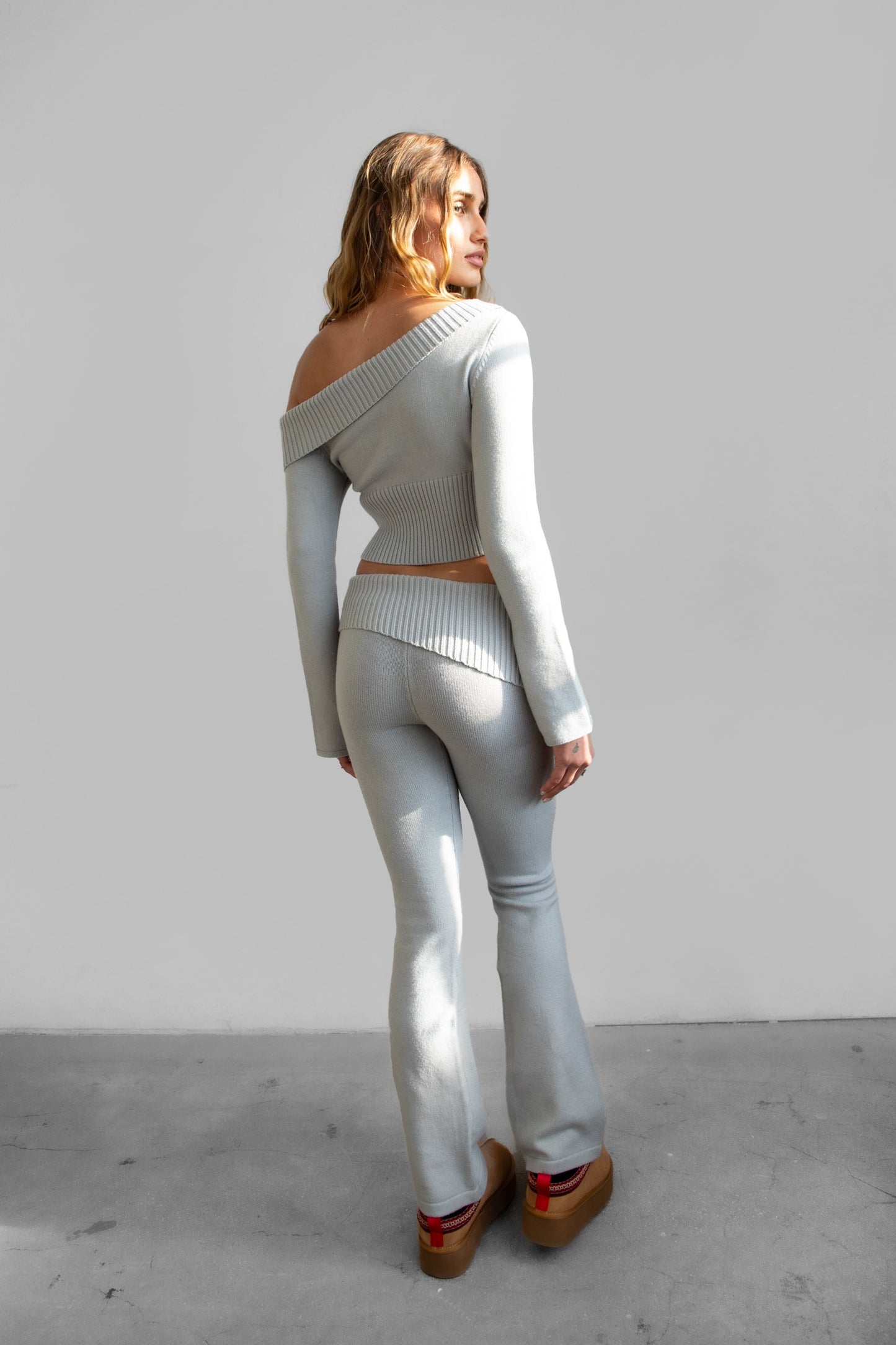 Relaxed Rib Lounge Pants